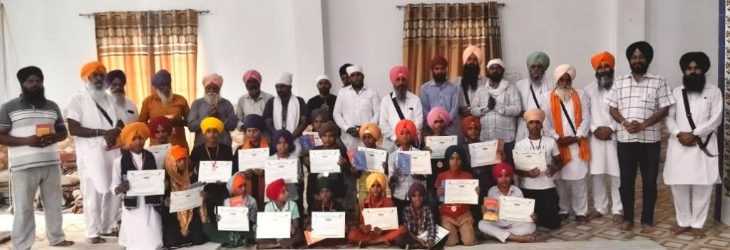 ਪਿੰਡ ਨੰਗਲ ਵਿਖੇ ਗੁਰਮਤਿ ਅਤੇ ਦਸਤਾਰ ਸਿਖਲਾਈ ਕੈਂਪ ਦੀ ਸਮਾਪਤੀ